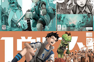 comic artist for detailed comic book illustration and comic