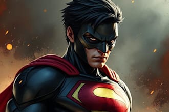 design you a character or superhero