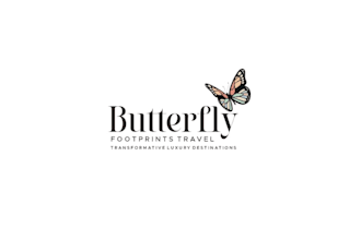 design modern travel agency butterfly logo
