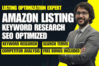 do best amazon listing optimization to rank your amazon listing and grow sales