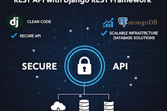 develop secure and scalable rest API with django rest framework