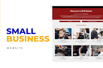 create a website for small business company
