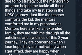 be your academic mentor