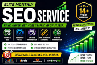provide elite monthly SEO services