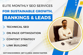 provide elite monthly SEO services