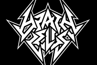 design a fast, aggressive thrash metal logo