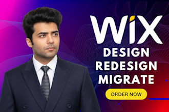 do expert wix design, redesign wix website, wix development and wix ecommerce