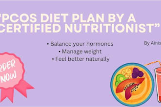 create a pcos and hormone balancing meal plan