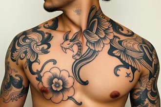 draw you antraditional tattoo
