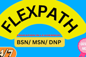 flexpath, nclex, bsn, msn and dnp nursing capella, gcu