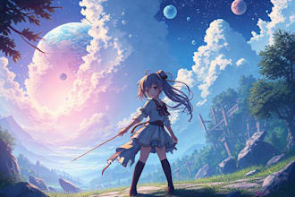 draw you beautiful anime, manga and gaming art