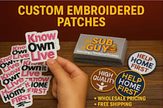 do embroidery digitizing for embroidery design, embroidery patch, hats emb dst