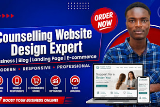 counselling website design couselling website redesign therapy website design