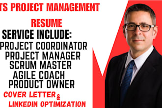 write ats scrum master, agile coach, project manager resume