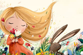 children story book illustration children story book illustration
