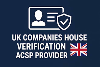 verify UK companies house identity as a certified acsp provider