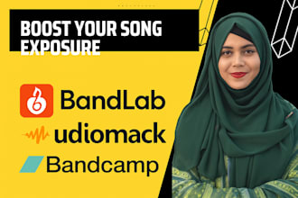 boost your song exposure on bandlab, audiomack, bandcamp, tidal, and more