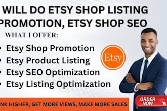 etsy shop listing promotion boost sales etsy seo marketing increase traffic