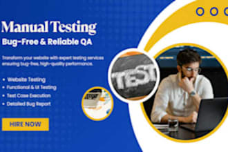 perform functional and usability testing with detailed reporting