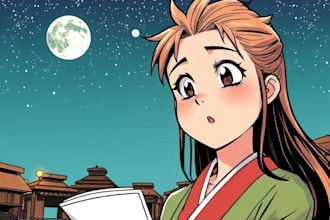 draw anime manga illustration