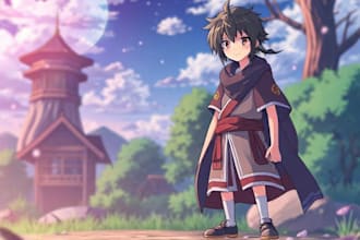 do anime background art