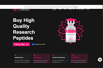 design peptide website supplement store peptide store supplement website peptide