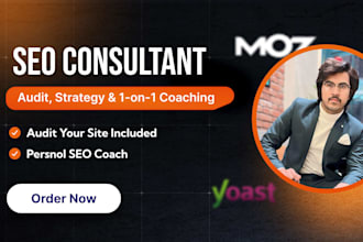 be your SEO consultant and mentor for cro, ranking, and growth