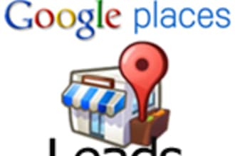 give You 150 Google Places Business Leads For The Industry Keyword and Location of Your Choice