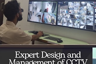 design, plan, and manage professional cctv and ai surveillance projects