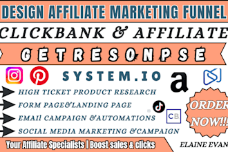 do funnel clickbank  affiliate marketing digistore landing page