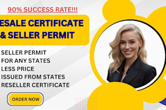 apply for resale certificate, sales tax permit and reseller certificate