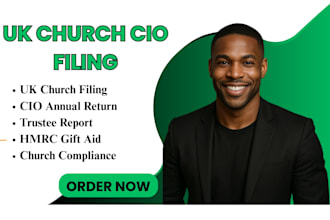 file uk church cio annual returns, trustee reports, and complete hmrc gift aid