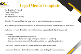 do legal research, edit law dissertations,thesis, contracts, legal memo, mou,moa