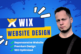 design wix website and redesign a business wix website