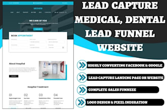 generate medical leads for clinics dental wellness iv therapy home care website