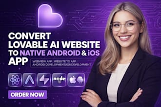 convert lovable base44 web to android ios app capacitor mobile app development
