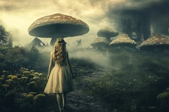 photo manipulation edit by photoshop