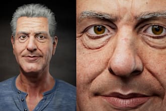 unreal engine 5 metahuman character mocap realistic facial rigging cc4 3d model