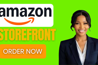 design a stunning and professional amazon storefront