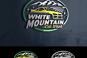 do decent automotive, garage, car wash, bike service logo or any graphic design