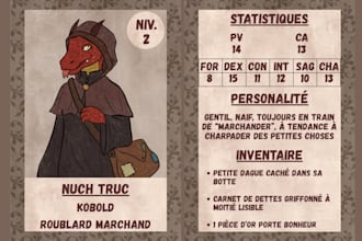 create a character for your roleplay campaign