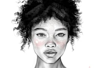 draw a realistic sketch portrait from your photo