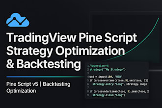backtest and optimize profitable tradingview pine script strategies