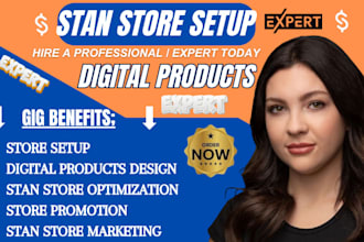 design stan store, beacons ai, shopify store