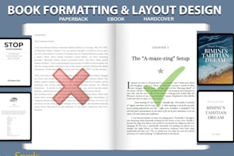 format ebook, book format, book typesetting, book cover, book layout design