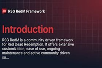 develop redm server with the best framework, redm premium scripts, redm server