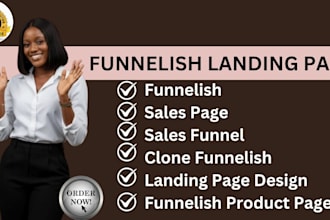 funnelish sales page clone funnelish sales funnel landing and product page