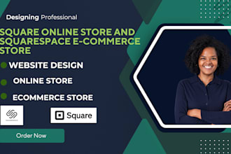 create square online store, squarespace website, squarespace ecommerce store