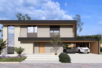 create exterior and interior renders