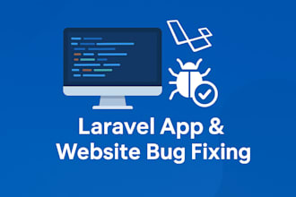 fix bugs, debug, and optimize your laravel app or website